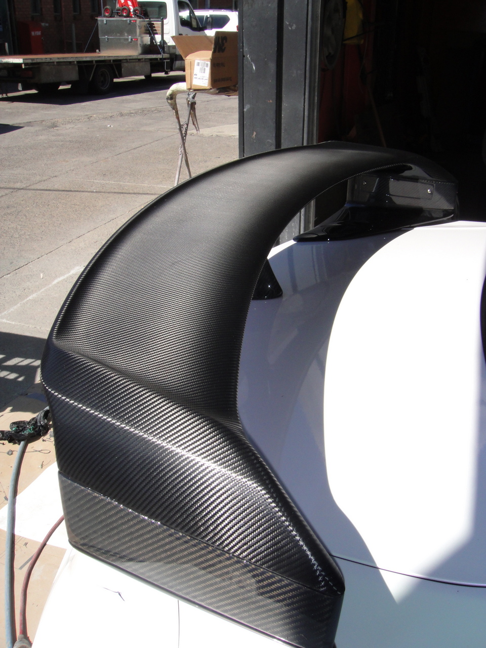 3D carbonfiber wrap